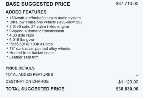 2019 Honda Odyssey EX-L