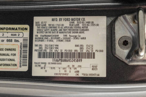 2017 Ford Mustang V6