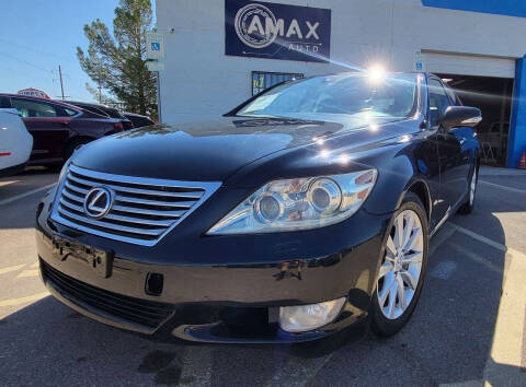 2012 Lexus LS 460 for sale at AMAX Auto LLC in El Paso TX