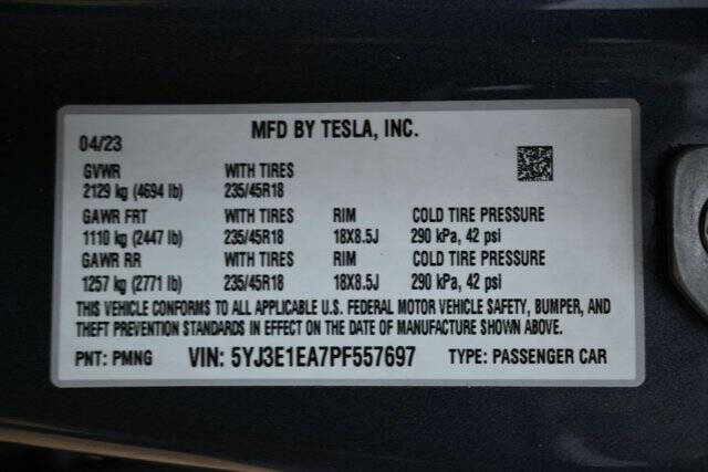 2023 Tesla Model 3