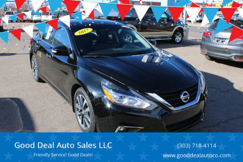 2017 Nissan Altima for sale at Good Deal Auto Sales LLC in Lakewood CO
