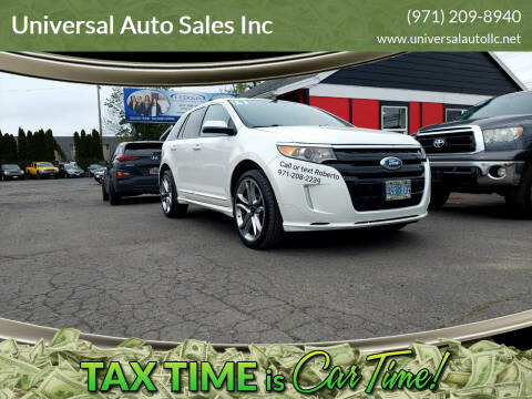 2014 Ford Edge for sale at Universal Auto Sales Inc in Salem OR