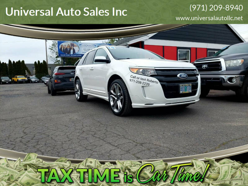 2014 Ford Edge for sale at Universal Auto Sales Inc in Salem OR