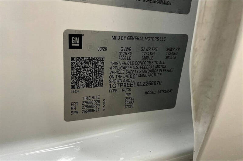 2020 GMC Sierra 1500