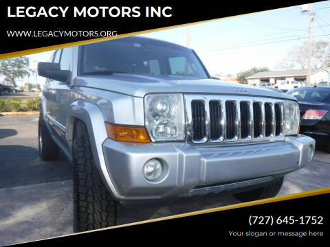 2007 Jeep Commander for sale at LEGACY MOTORS INC in New Port Richey FL