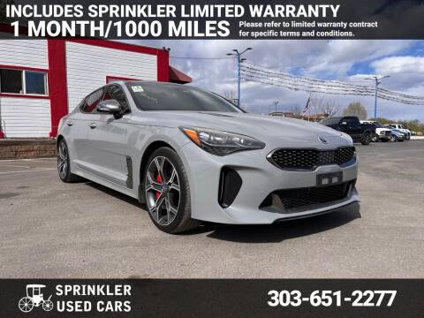 2018 Kia Stinger for sale at Sprinkler Used Cars in Longmont CO