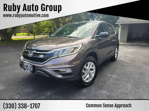 2016 Honda CR-V for sale at Ruby Auto Group in Hudson OH