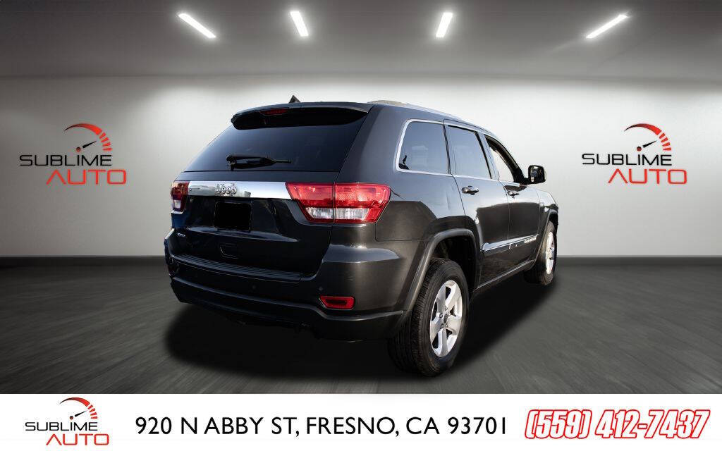 2011 Jeep Grand Cherokee for sale at SUBLIME AUTO in Fresno, CA