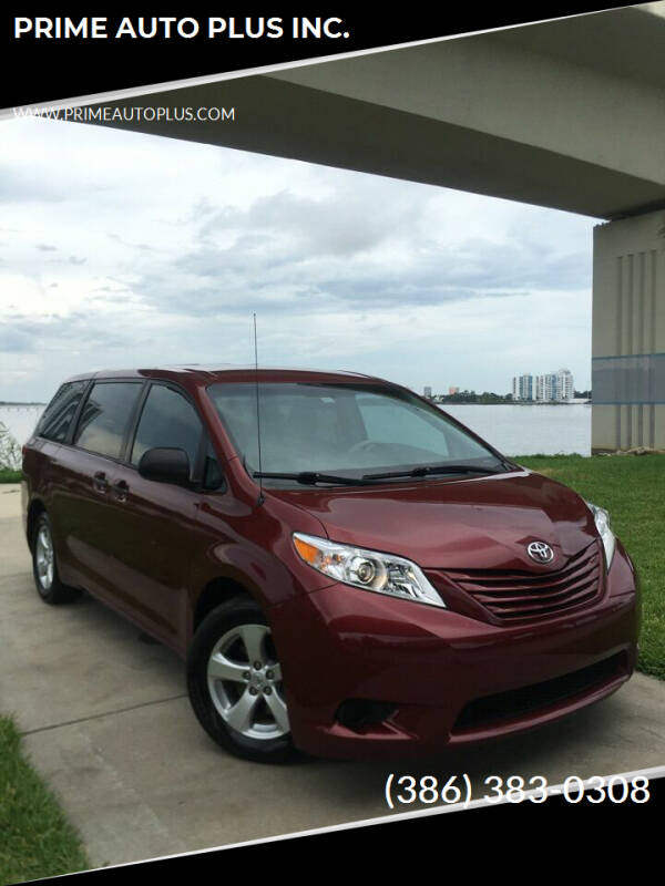 2011 Toyota Sienna for sale at PRIME AUTO PLUS INC. in Daytona Beach FL