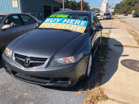 2004 Acura TSX for sale at E Motors LLC in Anderson SC