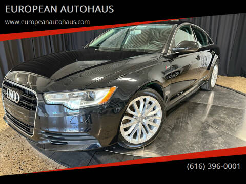 2013 Audi A6 for sale at EUROPEAN AUTOHAUS in Holland MI