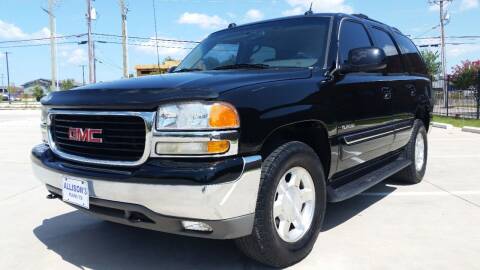 2004 GMC Yukon for sale at Allison's AutoSales in Plano TX