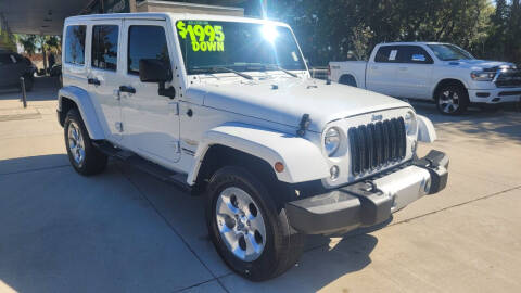 2015 Jeep Wrangler Unlimited for sale at Dunn-Rite Auto Group in Longwood FL