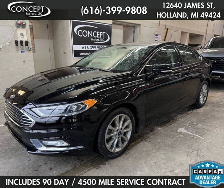 2017 Ford Fusion for sale at Concept Motors LLC in Holland MI