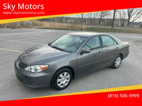 2004 Toyota Camry for sale at Sky Motors in Kansas City MO