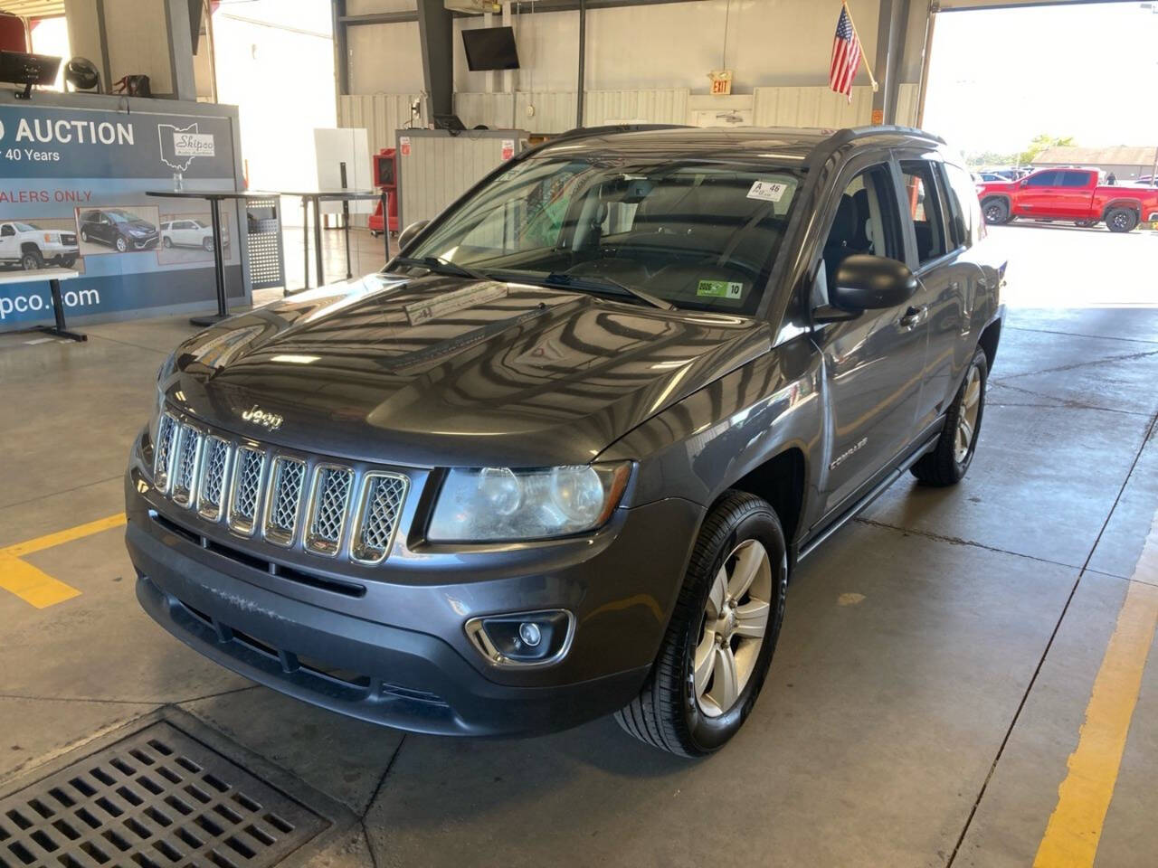 Gray 2016 Jeep Compass Sport 4x4 Sport 4dr SUV 1