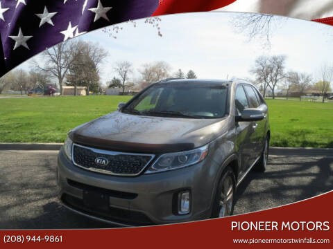 2014 Kia Sorento for sale at Pioneer Motors in Twin Falls ID