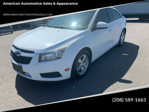 2014 Chevrolet Cruze for sale at American Automotive Appearance & Sales in Ammon ID