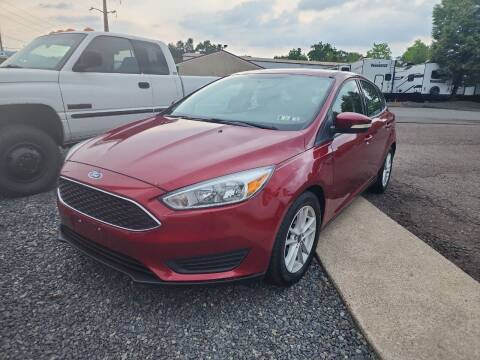2015 Ford Focus for sale at NELLYS AUTO SALES in Souderton PA
