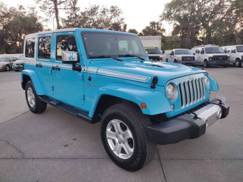 2017 Jeep Wrangler Unlimited for sale at Mike's Trucks & Cars in Port Orange FL