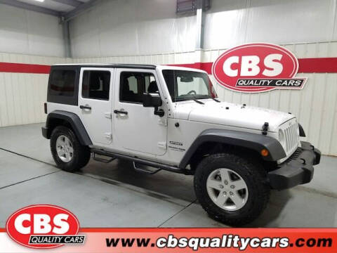 2018 Jeep Wrangler JK Unlimited for sale at CBS Quality Cars in Durham NC