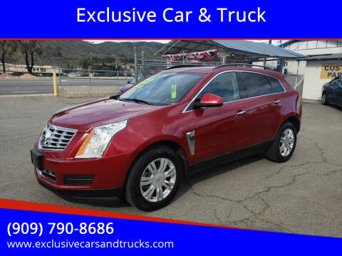 2013 Cadillac SRX for sale at Exclusive Car & Truck in Yucaipa CA