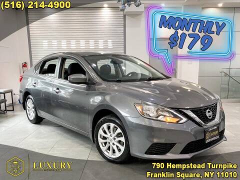2017 Nissan Sentra for sale at LUXURY MOTOR CLUB in Franklin Square NY
