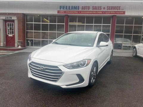 2017 Hyundai Elantra for sale at Fellini Auto Sales & Service LLC in Pittsburgh PA