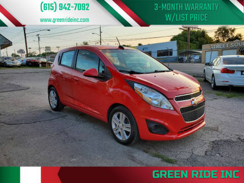2015 Chevrolet Spark for sale at Green Ride Inc in Nashville TN