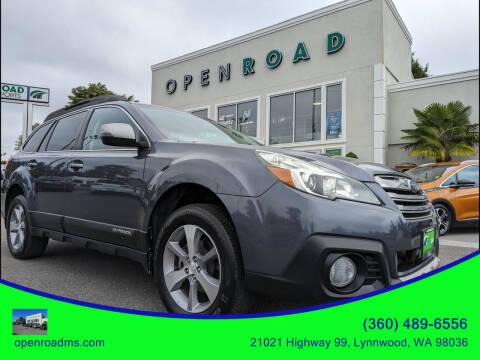 2014 Subaru Outback for sale at OPEN ROAD MOTORSPORTS in Lynnwood WA