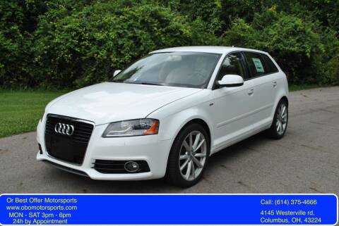 2011 Audi A3 for sale at Or Best Offer Motorsports in Columbus OH