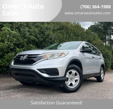 2016 Honda CR-V for sale at Omar's Auto Sales in Martinez GA