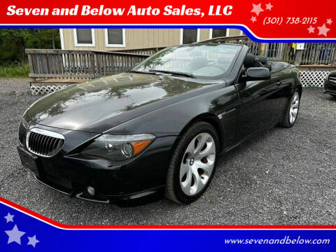 2005 BMW 6 Series for sale at Seven and Below Auto Sales, LLC in Rockville MD