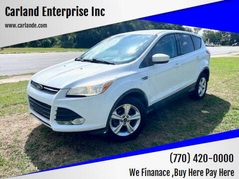 2015 Ford Escape for sale at Carland Enterprise Inc in Marietta GA