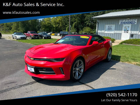 2018 Chevrolet Camaro for sale at K&F Auto Sales & Service Inc. in Jefferson WI