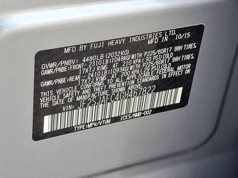 2016 Subaru Forester 2.5i Premium