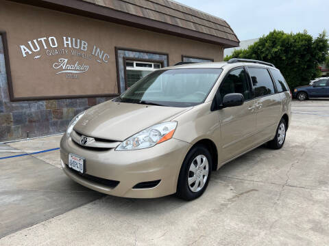 2009 Toyota Sienna for sale at Auto Hub, Inc. in Anaheim CA