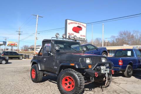 1990 Jeep Wrangler for sale at GLADSTONE AUTO SALES    GUARANTEED CREDIT APPROVAL in Gladstone MO