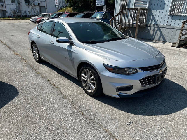 2017 Chevrolet Malibu for sale at Treen and Byrne Auto Sales Inc. in Upper Darby, PA