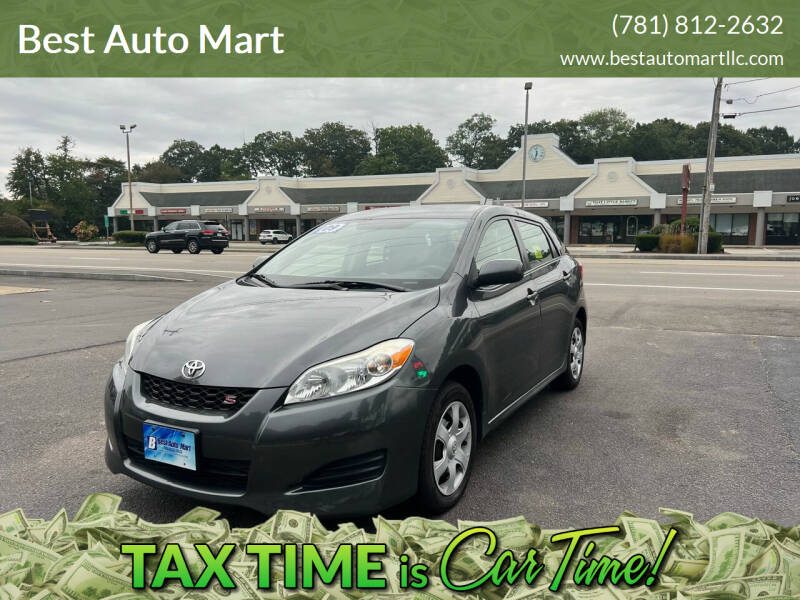 2009 Toyota Matrix for sale at Best Auto Mart in Weymouth MA