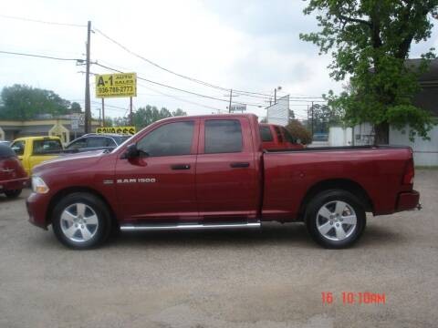 2012 RAM Ram Pickup 1500 for sale at A-1 Auto Sales in Conroe TX