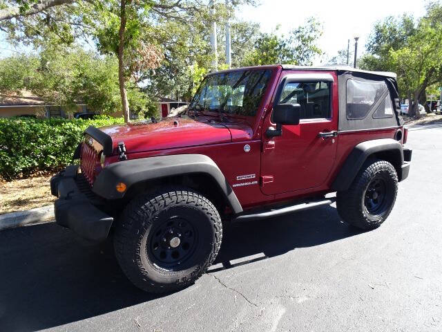 2012 Jeep Wrangler for sale at DONNY MILLS AUTO SALES in Largo FL