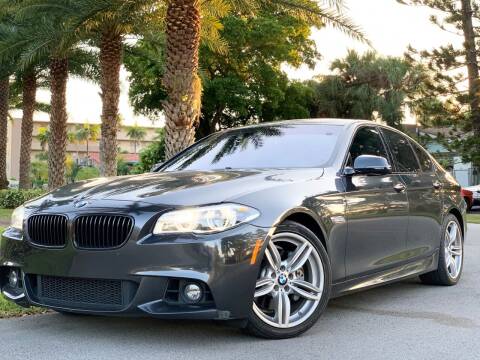 2014 BMW 5 Series for sale at HIGH PERFORMANCE MOTORS in Hollywood FL