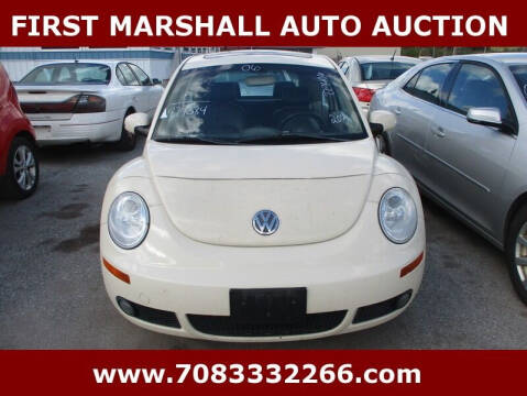 2006 Volkswagen New Beetle for sale at First Marshall Auto Auction in Harvey IL