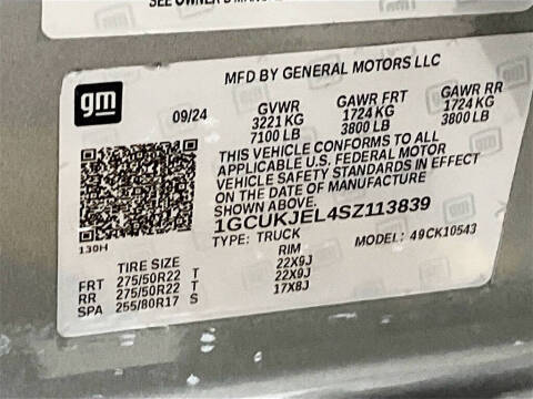 2025 Chevrolet Silverado 1500