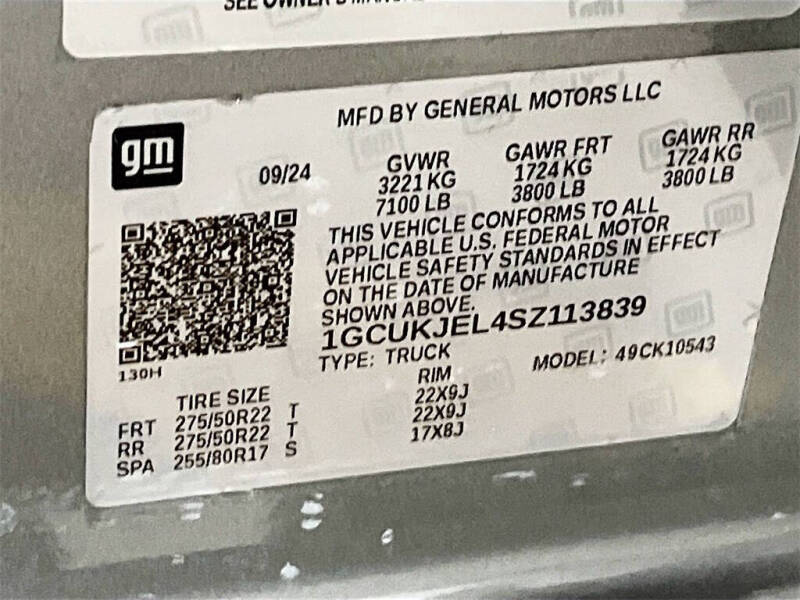 2025 Chevrolet Silverado 1500