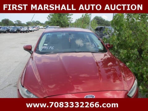 2013 Ford Fusion for sale at First Marshall Auto Auction in Harvey IL