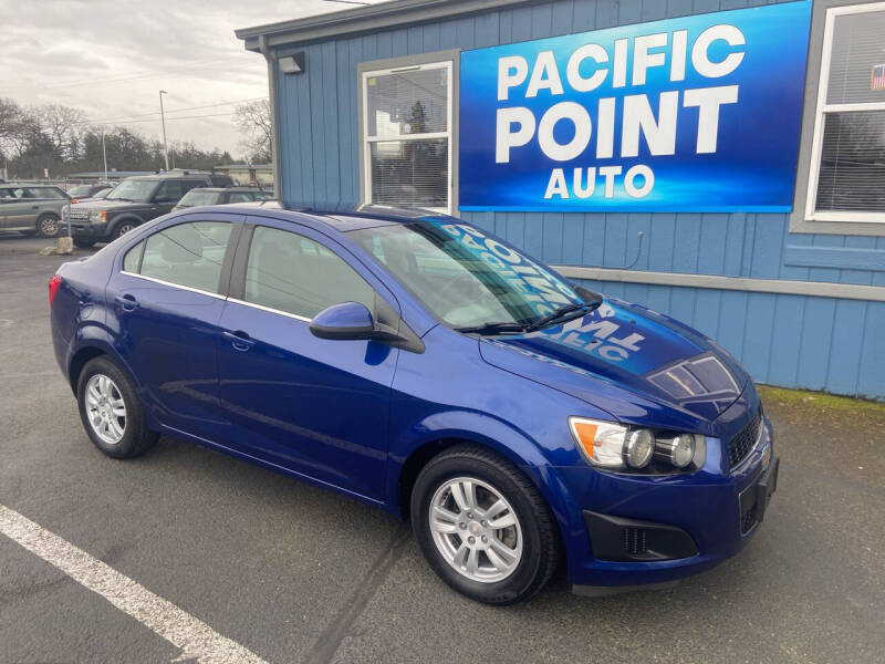 2013 Chevrolet Sonic for sale at Pacific Point Auto Sales in Lakewood WA