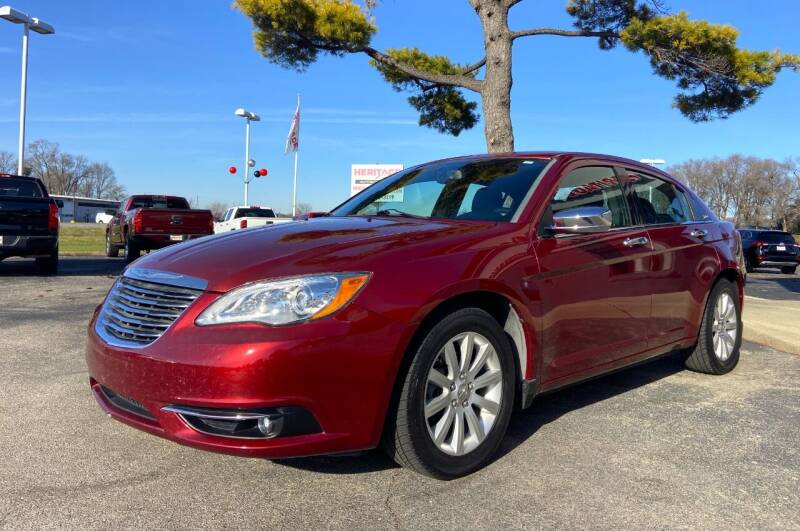 2014 Chrysler 200 for sale at Heritage Automotive Sales in Columbus in Columbus IN