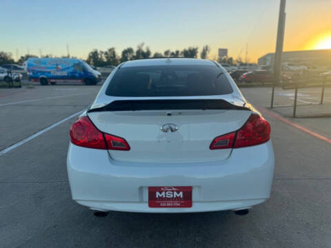 2011 Infiniti G25 Sedan Journey